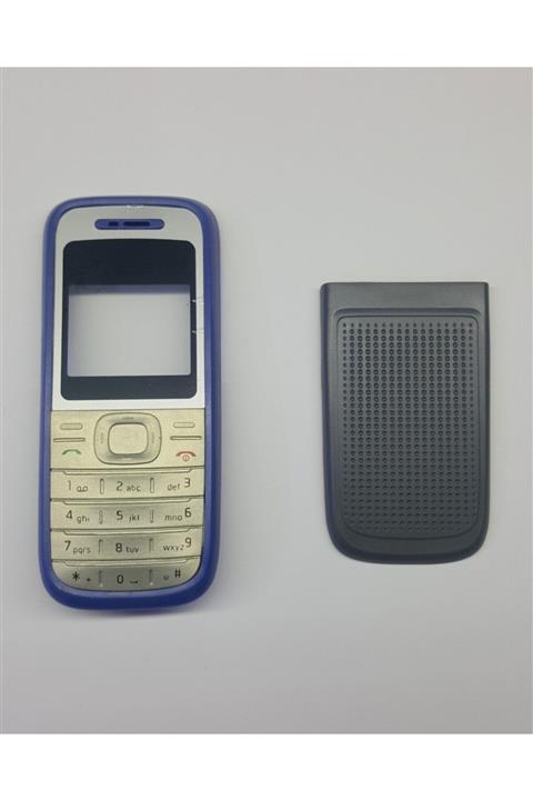 Nokia 1200 Uyumlu Mavi Telefon Kapağı Tuş Takımı