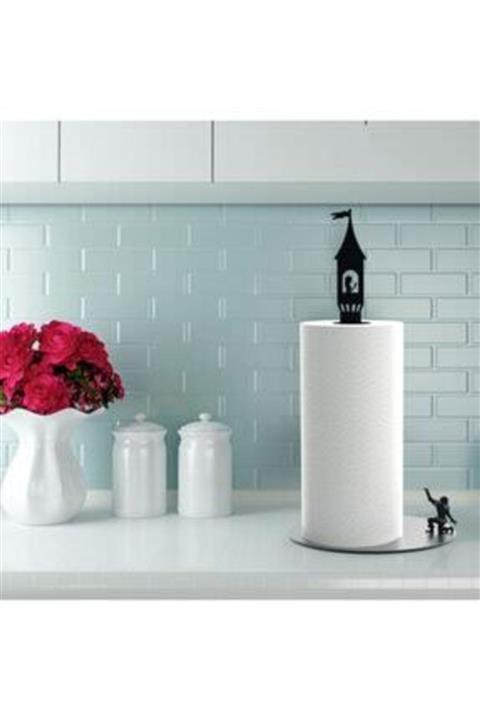 CAROLİNA Rulo Havlu Peçetelik Rapunzel Motifli