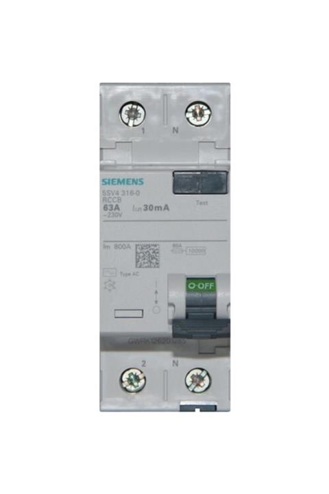 Siemens 2x63a 30ma Kaçak Akım Rölesi Sıemens