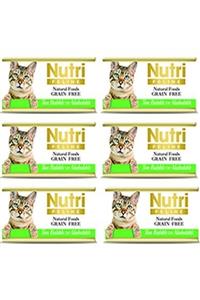 Nutri Feline Kedi Konservesi Ton Balıklı ve Alabalıklı 85 gr 5+1