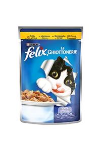 Purina Felix Felix Tavuklu Yetişkin Kedi Konservesi Pouch 20x100 gr