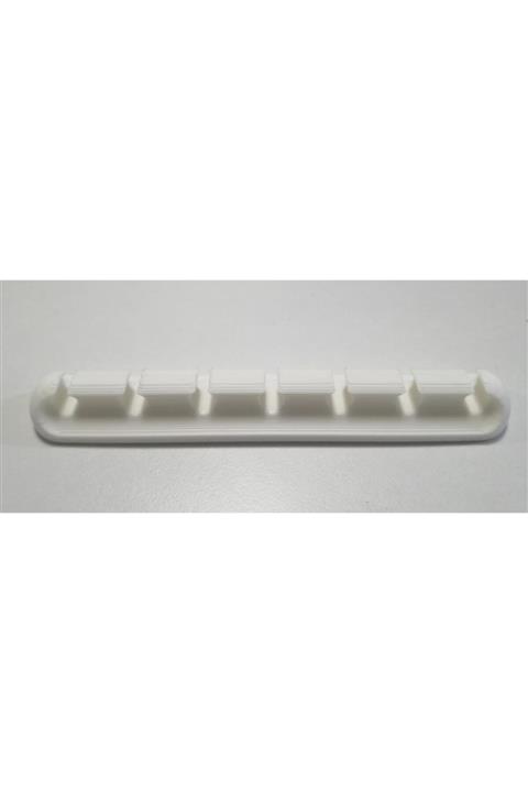 Tvet 7 Kanallı Kablo Tutucu Beyaz T40281