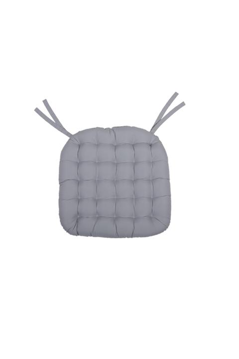 Kuscini Crisantemo Sandalye Minderi Gri 50x50