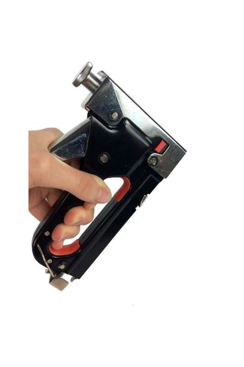 İstoç Türk Mobilyacı El Zımba Tabancası Full Çelik Zımba Makinesi