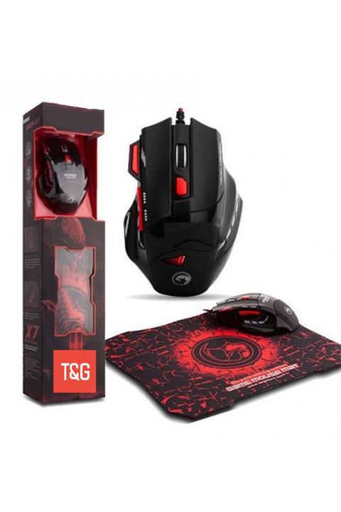 TG Profesyonel Kablolu Işıklı Oyuncu Mouse Ile Oyunda Rakipsiz Kal