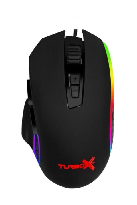 TURBOX Tr-m12 2400 Dpı 10m Tıklama Usb Kablo Gaming Rgb Işıklı Mouse