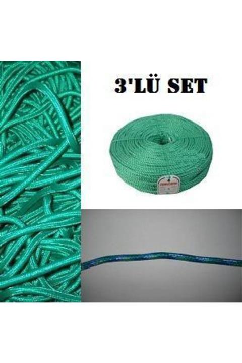 TSUNAMİBALIK Tsunami 3'lü Balık Ağı Set 8 Mm)