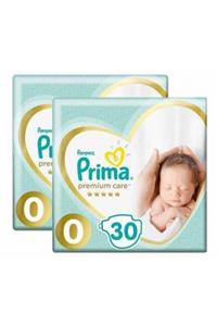 Prima Premium Care Premature Bebek Bezi 0 Beden 1,5-2.5 kg 30'lu 2 Paket 60 Adet