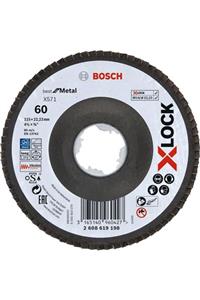 Bosch Aksesuarlar Bosch - X-lock - 115 Mm 60 Kum Best Serisi Metal Flap Disk