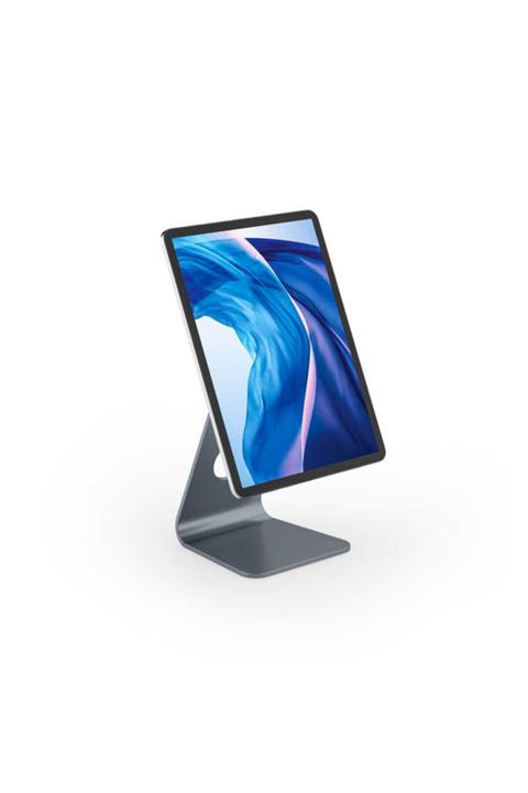 WIWU Ipad Pro 12.9 4.nesil 2020 A2069 Uyumlu Manyetik Tutucu Masa Üstü Tablet Standı