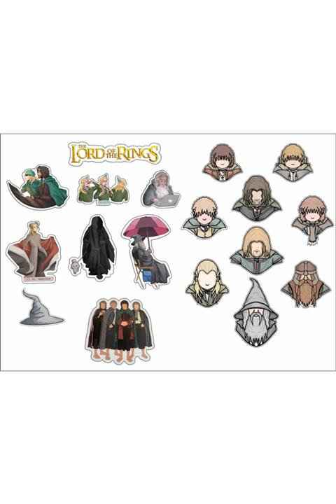 Yıldırım Reklam Yüzüklerin Efendisi Sticker Seti