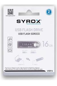 Syrox 16 Gb Metal Usb Bellek Süper Kalite 2.0