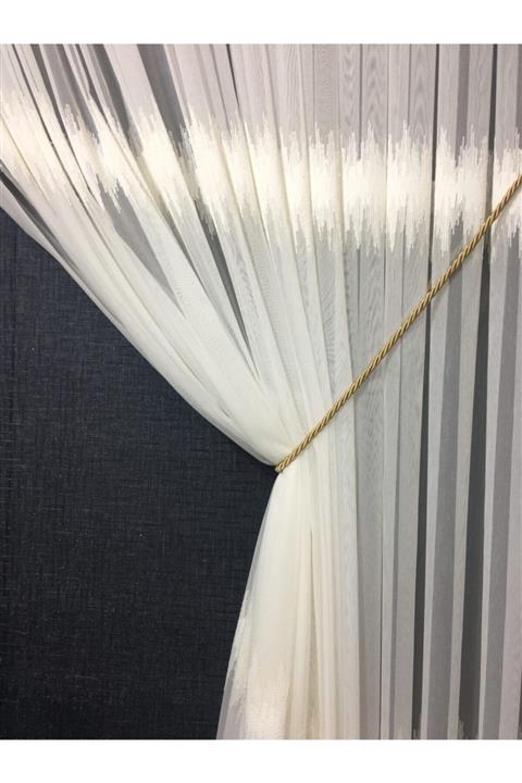 Osmanbey Perde Altın Kruvaze Bağlama Aparatı Halat Kordon Fon Perde