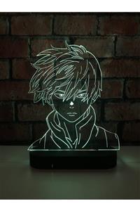 PETRADESIGN Beyaz My Hero Academia Shoto Todoroki Anime Masa Lambası