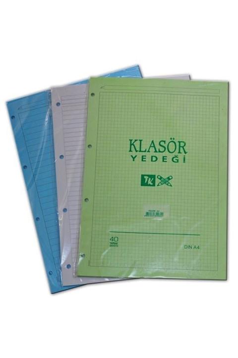 Etika Kolej Yedek A4 40'lı Kareli Pembe 80 Gr.