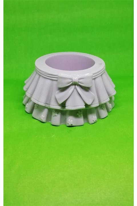 AnkaHobiMarket Fiyonklu Saksı Silikon Kalıp