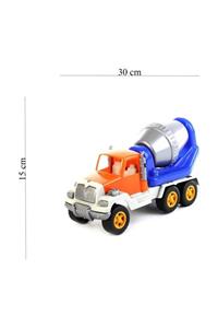 UÇAR KİDS Uçar Kid 142 Oyuncak Beton Mikseri Büyük Harç Kamyonu 11x29 Cm