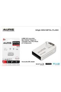 Auris 64gb Mini Metal 3.0 Usb Flash Bellek