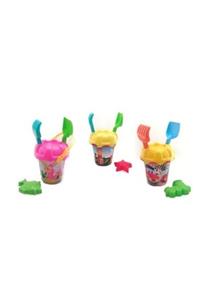 BESTTOYS Oyuncak Küçük Resimli Yuvarlak Bos Kova /