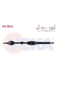 ünlü oto Komple Aks Sag On Honda Cıvıc X (fc) 1.5 Rs A-t Uzunluk 607 Mm 2016-