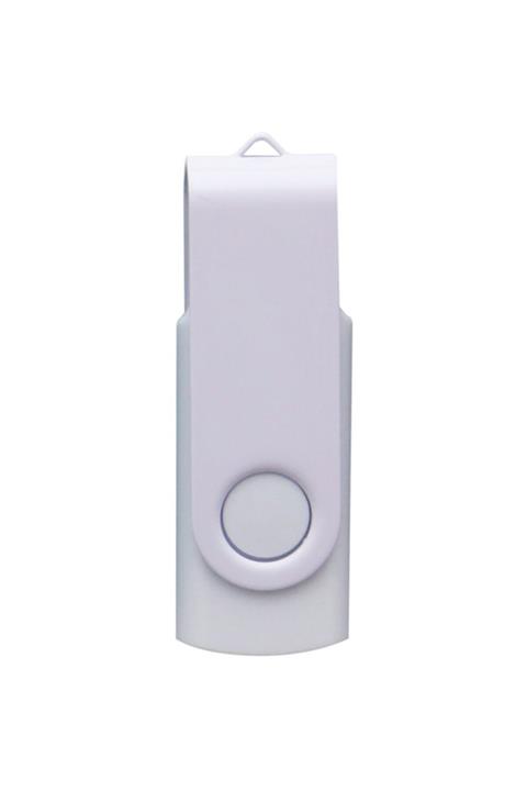 Ülker Reklam Promosyon Plastik Usb Bellek - 8113, 16 Gb, Beyaz