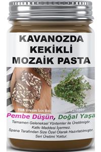 SPANA Ev Yapımı KatkısızKavanozda Kekikli Mozaik Pasta 330gr