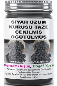 SPANA Siyah Üzüm Kurusu Taze Çekilmiş Öğütülmüş 330 gr