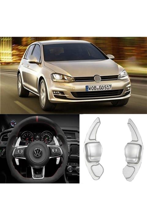 Universal Vw Golf 7 Rline Direksiyon F1 Vites Kulakçık Paddle Shift Krom