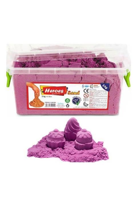 HEROES Kinetik Kum 3000 Gr. Kum-029