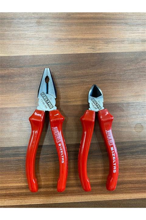 İzeltaş Pense Ve Yan Keski Seti Opak