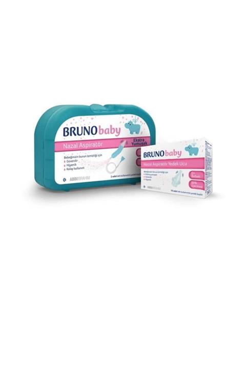 Bruno Baby Nazal Asp. +10 yedek Uc-kofre