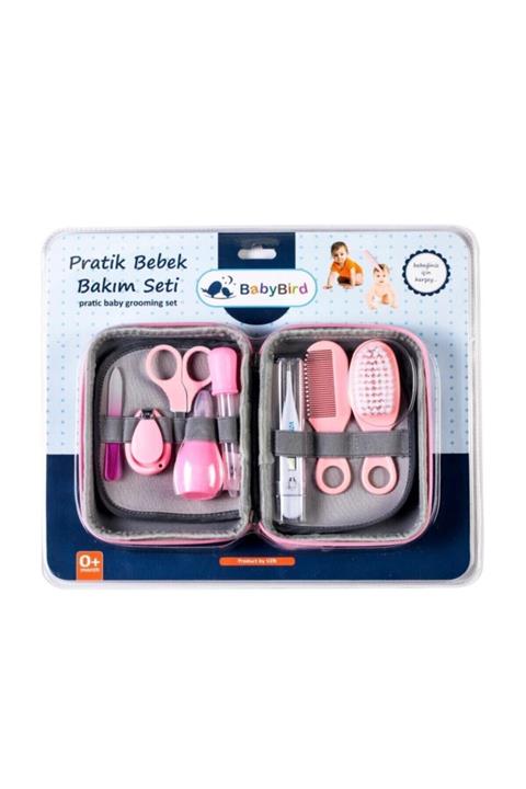 BabyBird Pembe Pratik Bebek Bakım Seti 9 Parça