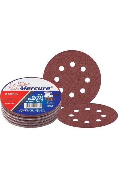 Mercure Cırtlı Zımpara Nk-150 120 Kum 6 Delikli