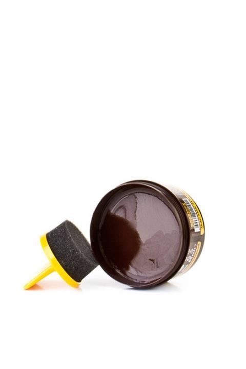 LEFLEF Koyu Kahverengi Cilalı Ayakkabı Boyası