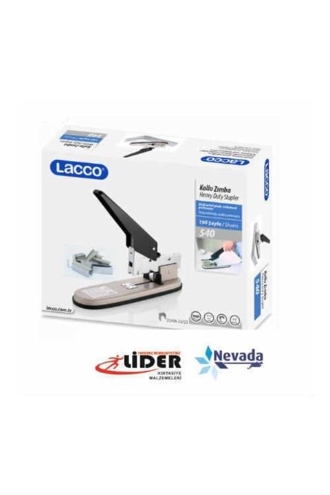 Lacco Kollu Zımba Makinası 100 Sayfa Ücretsiz Kargo