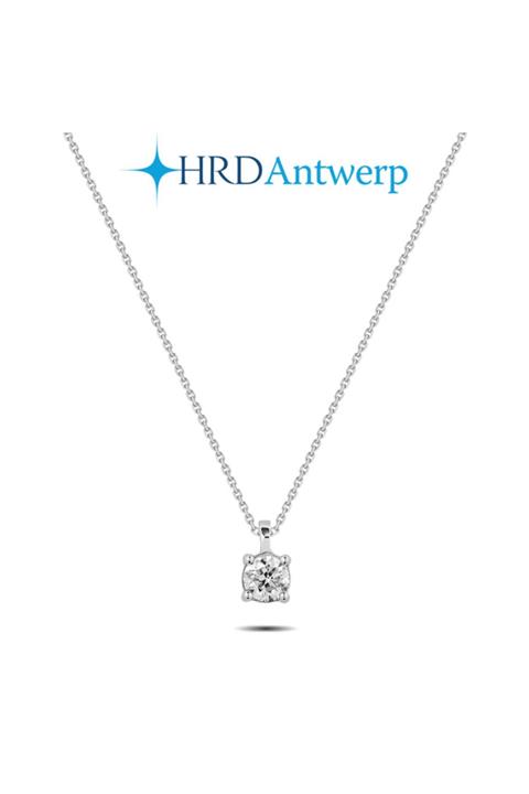 Niş Pırlanta Hrd 0,36 Karat Elegance Tektaş Pırlanta Kolye