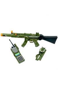 Salkım Toys Power Gun Pusulalı Asker Silah Seti 34250