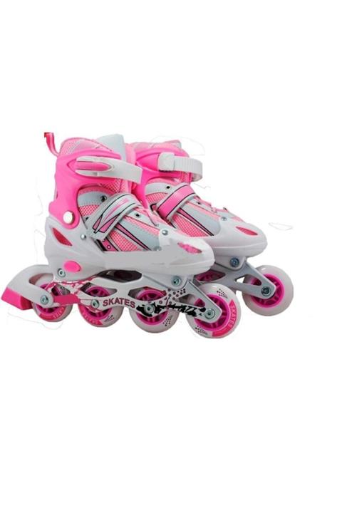 Bircan Işıklı Ayarlanabilir Paten 30-33 Numara