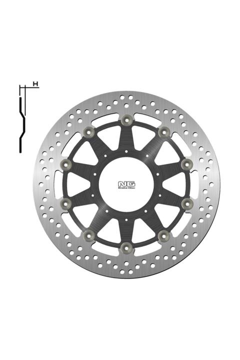 NG DİSK Honda Vfr 800 F Abs Ön Fren Disk (2014-2018)