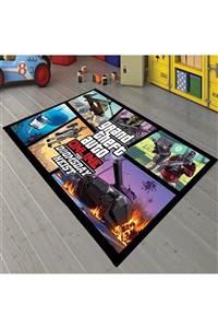 KİPARİS Gta 5 Online Doomsday, Kaymaz Taban Genç Ve Çocuk Halısı