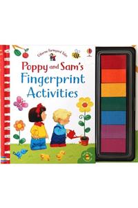 Usborne Usb - Poppy And Sam's Fingerprint Activities