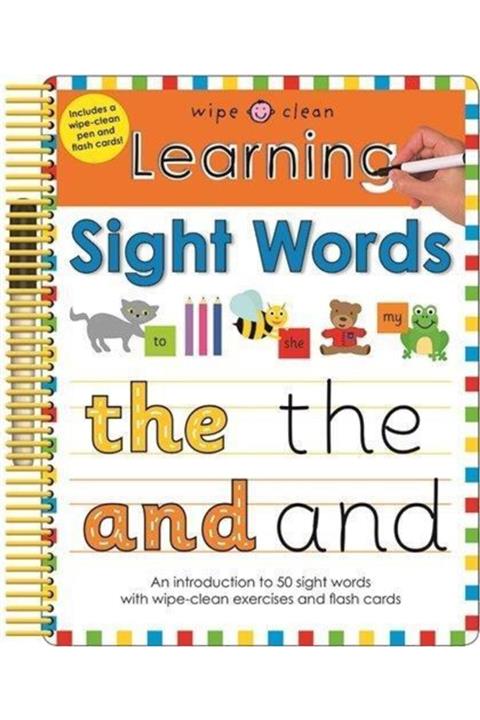 Priddy Books Wipe Clean Learning Sight Words