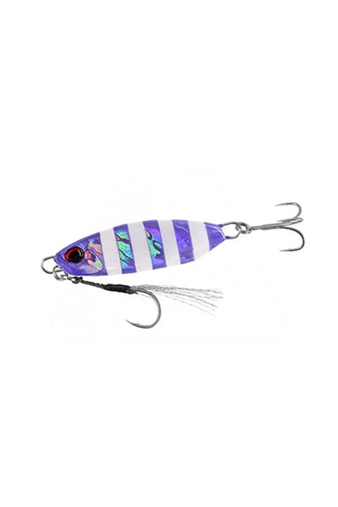 Duo Drag Metal Cast Slow Jig 30gr. Pjaz142 Purple Zebra Glow Sahte Yem