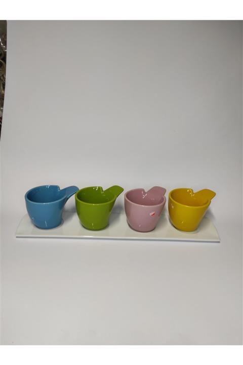 çerçi Porselen 5 Parça Sosluk Sunum