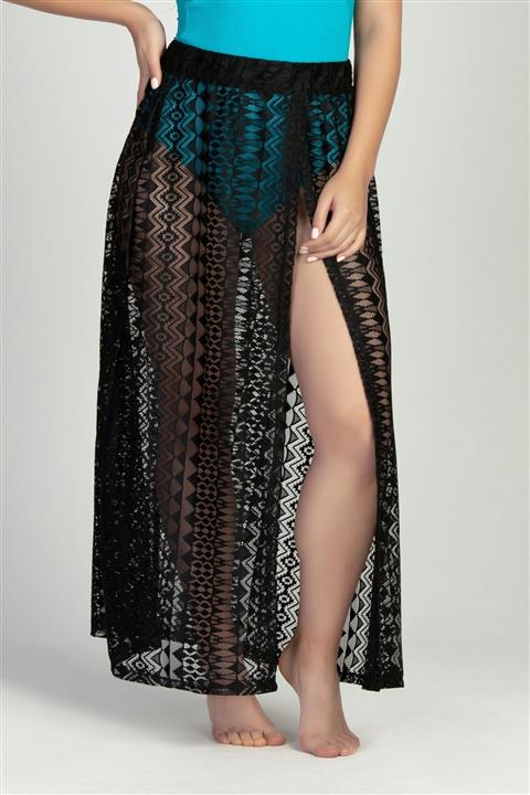 LILIAN Kadın Siyah Forever Etek