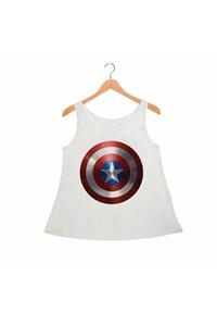 Alfa Tshirt Captain America Atlet Standart Kesim