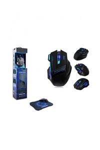 KLASİST X7 Işıklı Oyuncu Mouse+ Mousepad