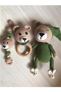 Zümrüt Silver Amigurum Takım 3'lü