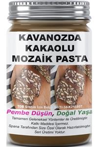 SPANA Kavanozda Kakaolu Mozaik Pasta Ev Yapımı Katkısız 330 gr