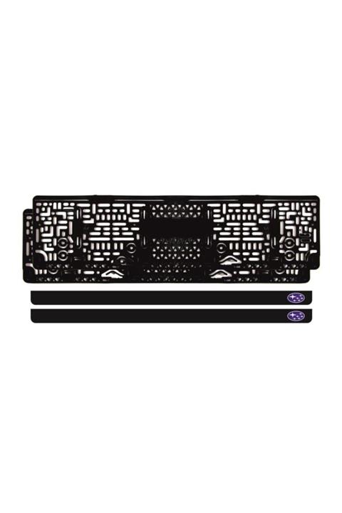 Ömr Dizayn Hediye Lazer Kesim -Subaru- Takmatik Plakalık Model 2